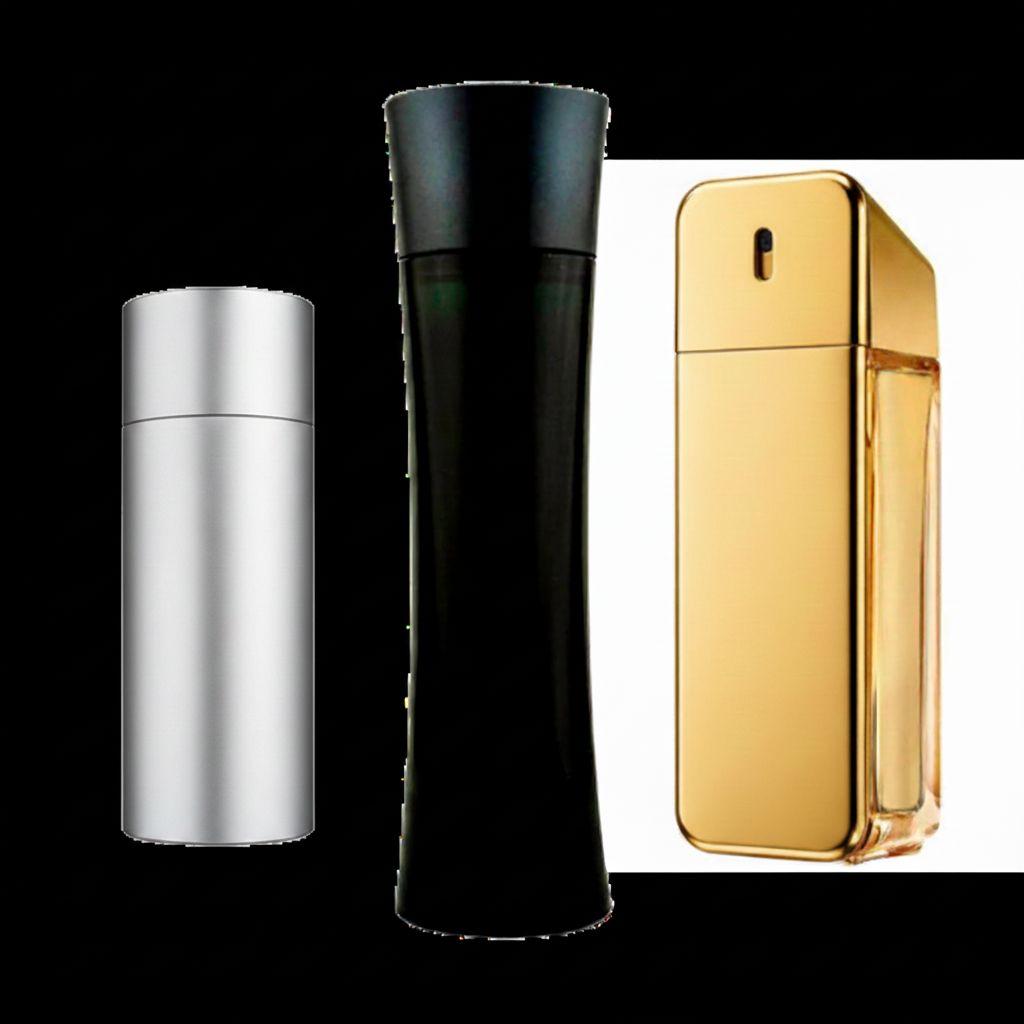 KOLLEKTION 3 DÜFTE: Herrenduft NYC, Luxus-Herrenparfüm Gold und Eleganter Herrenduft (Eau de Parfum)