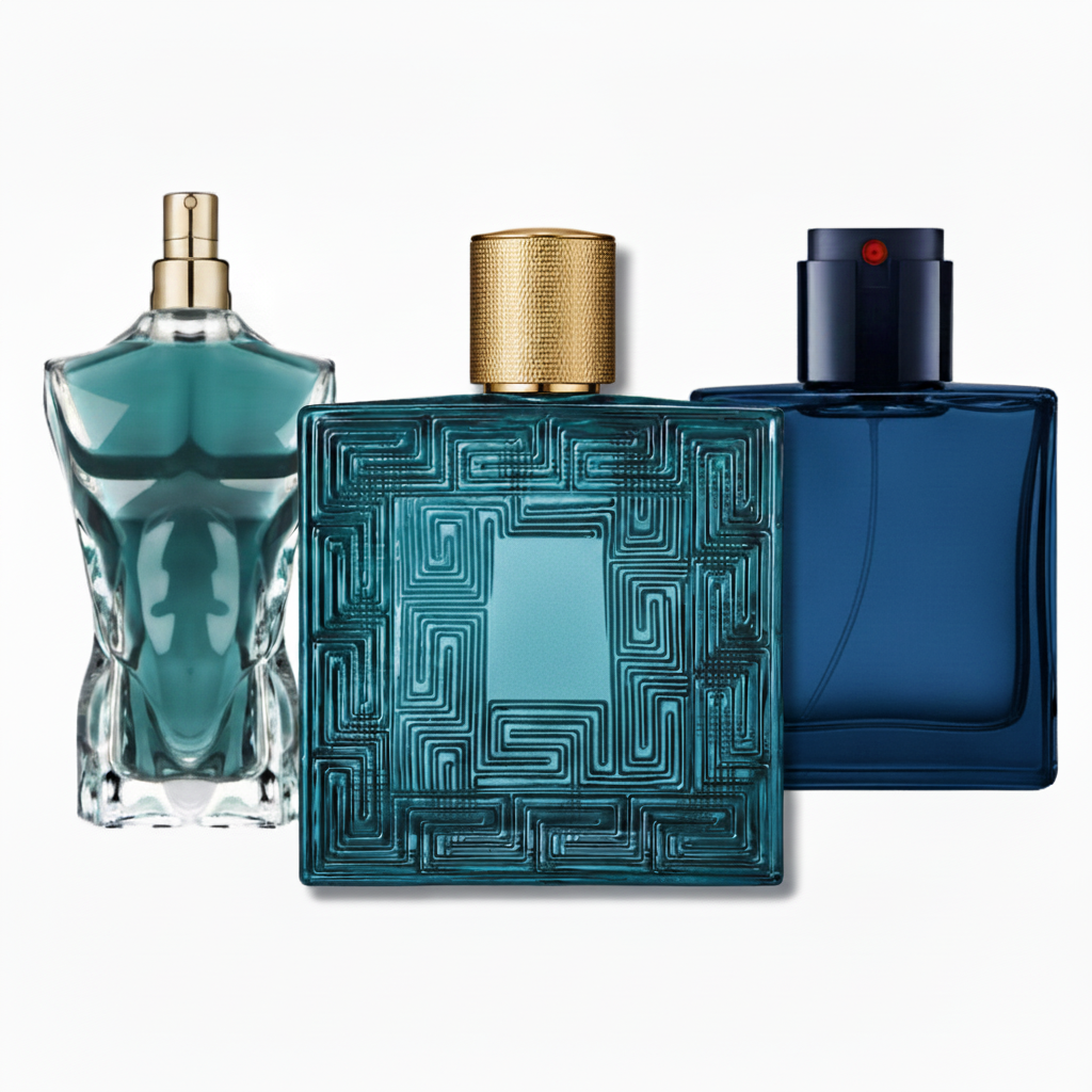 KOLLEKTION 3 DÜFTE: Herren Eau de Parfum Collection - Frische, Holzige und Aromatische Düfte