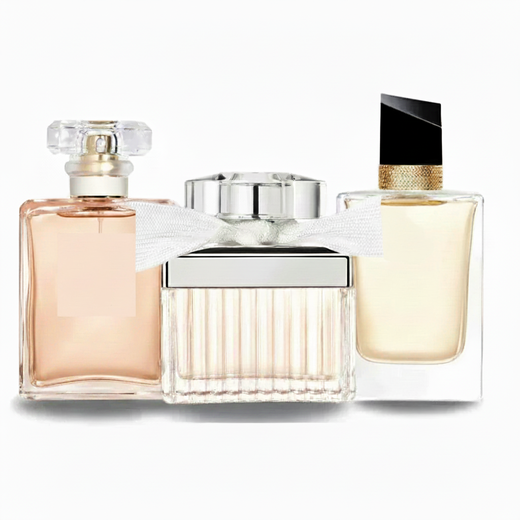 KOLLEKTION 3 DÜFTE: Blumig-Orientalisches Damenparfüm, Lavendel-Orangenblüten Duft und Feminines Rosenparfüm (Eau de Parfum)